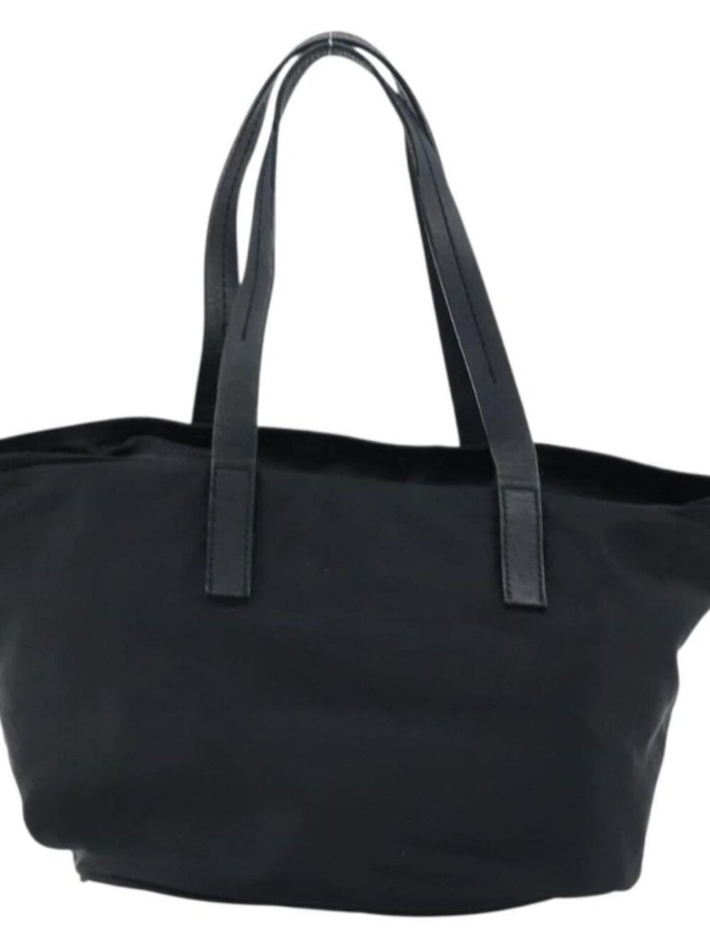 PRADA Hand Bag Nylon Black Silver Auth bs33442 - Picture 3 of 16
